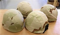 PASGT Helmets w/Desert Cammo Cover