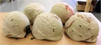 PASGT Helmets w/Desert Cammo Cover