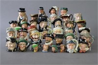 37 Miniature Royal Doulton Mugs