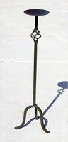 Wrought Iron Candle or Plant Stand Ornate