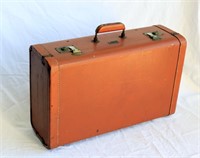 Vintage Fedco Leather Suitcase