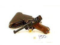 Erfurt Luger 1916 Matching Numbers W/ Holster