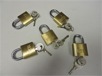 Heavy Brass Testa Locks & Keys