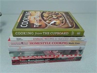 8 recipe books (like new condition) - All