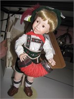 Karl Doll by Nancy Leslie with Box & Stand