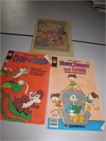 3 Comic Books (1 missing cover)