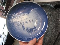 3 B&G Copenhagen Chirstmas Plates