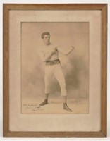 James Corbett Autographed Boxing Photograph