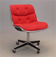 Knoll Type Mid Century Chair