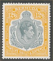 BERMUDA #127 MINT VF LH