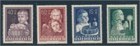 AUSTRIA #B260-B263 MINT VF LH