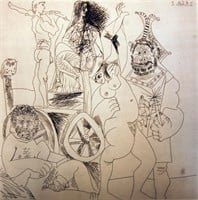 Pablo Picasso Intaglio, Plate 232