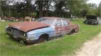 1971 FORD GALAXIE 500, 4 DOOR PARTS CAR