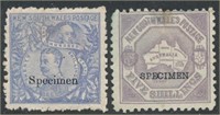 AUSTRALIA NEW SOUTH WALES #87-88 SPECIMEN MINT