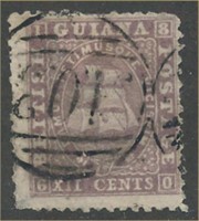 BRITISH GUIANA #27 USED FINE