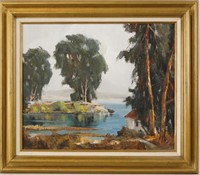 Douglas Shively (1896-1991) oil n canvas Landscape