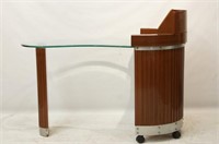 Modern designed Glass desk -  HG USA