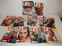 (12) 1980's LIFE magazines including Streep,