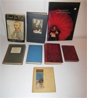 (7) Art, Literature, Poetry Books dating back to