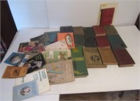 (20+) Vintage school books and booklets.