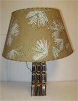 Mid 20th Century Lamp with original pine cone