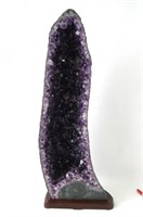 Outstanding  Amethyst  cathedral Geode - 32" tall