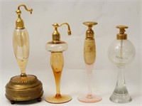 Antique glass Perfume bottles