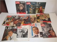 (15+) 1960's Life magazines including Paul