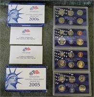 2005 & 2006 PROOF SETS