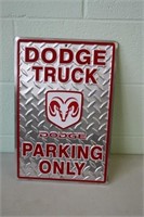 Dodge Truck Tin Sign 12 x 18