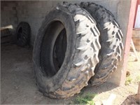 (2) Good Year 18 4R42  Tractor Tires