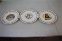 3 Religious Collector Plates
