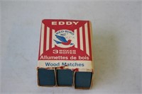 3 Boxes of Eddy Wood Matches