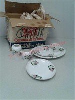 Floral china set