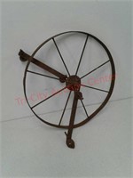 antique cast iron Wagon Wheel