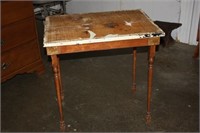 Antique Table 30 x 22 x 30H