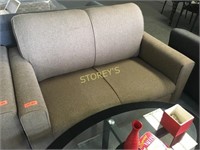 Brown Love Seat - 54" x 34" - $699