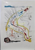 Salvador Dali, 1904-1989, "Gelatin Clock"