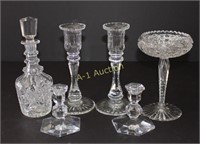 Group of Elegant Glassware