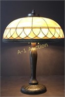 Table Lamp with Signed Handel Base
