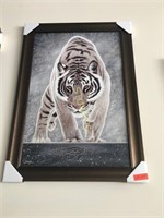 Framed Tiger Picture - 27" x 39" - $199