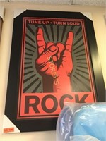Framed Rock Picture - 30" x 43" - $210