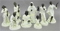 Collection of Eight Minton Figurines