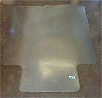Office Chair Mat, small piece missing