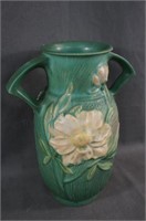 Roseville Pottery Peony 9 1/2" Vase #64-9"