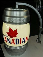 Molson Canadian Fluorescent Keg Sign
