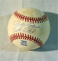 Pete Rose & Pete Rose Jr Autographed Baseball