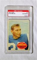 1960 Topps Alan Ameche Football Card Graded