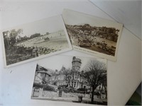 REAL PHOTO POST CARDS LOT OF 3 - Places