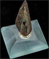Ancient Bronze Arrowhead